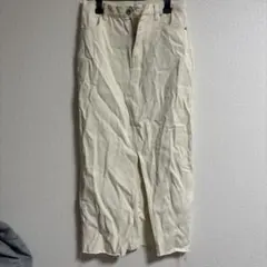ap retro アイボリー タイトスカート 前開き