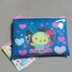 ウサハナ　胸キュンメモリーズ　クリアフラットポーチ　s