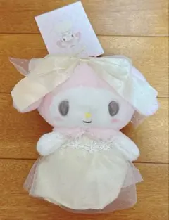 マスコットホルダー　レディマイメロディ　イエロー　マイメロ　サンリオ