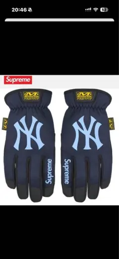 Supreme New York Yankees グローブ　Lサイズ