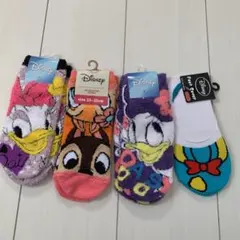ディズニー 靴下 ソックス レディース デイジー ドナルド チップ デールのサムネイル