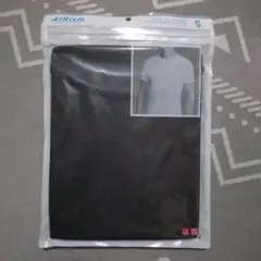 エアリズムクルーネック　BLACK09 SSize