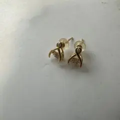 K18イエローゴールド ダイヤモンド ピアス