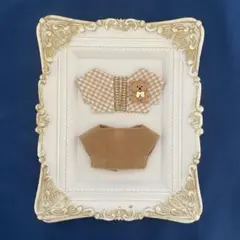 ぬい服10〜12㎝＊2枚セット＊くまちゃん