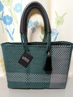 woven ウーブンメルカドバッグ　完売色