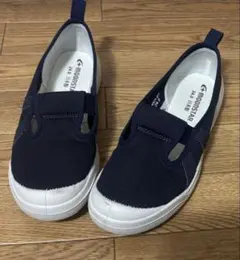 ムーンスター 4KH-67 ネイビー 24.0 男女兼用オトナノウワバキ2E