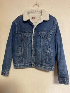 LEVI'S 80~90's 70608 0216裏ボアデニムジャケットUSA製