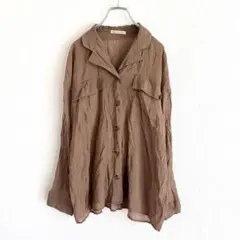 C726【continuer de NICE CLAUP】ブラウス　トレンド