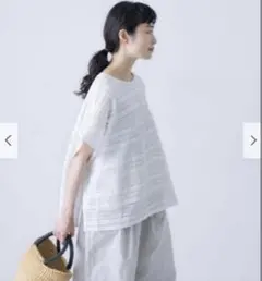 新品タグ付き　かぐれ　コットンラッセルレースポンチョ　アーバンリサーチドアーズ