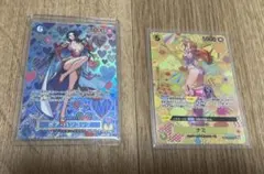 【即日発送】ワンピースカード ボア・ハンコック ナミSR SP