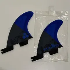 新品 正規 フィン FCSII AM クアッド リア M エム ブルー ２枚のサムネイル