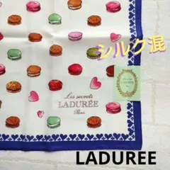 新品 ラデュレ マカロン シルク コットン 大判 ハンカチ ミニスカーフ 大人気のサムネイル
