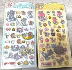 【正規品】トムとジェリー うるちゅるポップシール 2枚セット