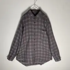 シャツ 長袖 メンズ 総柄