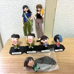 あずまんが大王】ちよ父、ちよ 他 フィギュアキーホルダー&缶バッジ