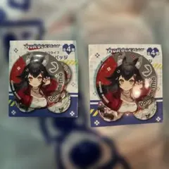 カプコン限定】モンスターハンター×ホロライブ 缶バッジ 大神ミオ