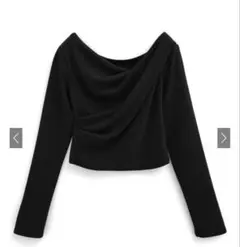 GRL dk1362 ドレープカシュクールトップス