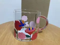 も*も様 未使用STARBUCKS 福袋　耐熱グラスマグ　フラワー