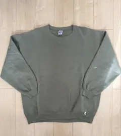 レアカラー 90s RUSSELL USA 前V スウェット ブラウン XL - メルカリ
