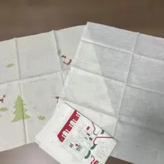 おまけ付き　下絵付き刺繍生地2枚セット