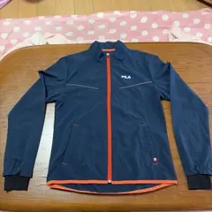 FILA ネイビー 薄手パーカー