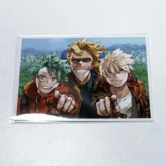 ヒロアカ 原画展 Snapshot 緑谷出久、爆豪勝己、オールマイト - メルカリ