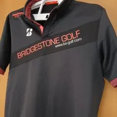 BRIDGESTONE GOLF ポロシャツ ブラックＬSize❕のサムネイル