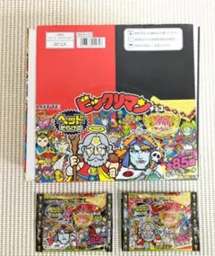 ヘッドだらけのビックリマンシール 空箱、空袋、パッケージ　各種2種