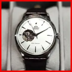 【orient 腕時計 自動巻き 裏スケ オープンハート バンビーノ】のサムネイル