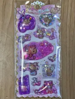 キラキラ ウォーターinシール ハローキティ 日焼け