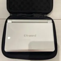 CASIO EX-word 電子辞書 ホワイト ケース付き