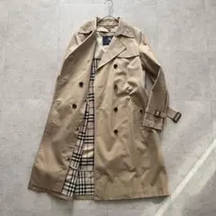 バーバリーロンドン　トレンチコート　40　ノバチェック　ハニーベージュ　ライナー