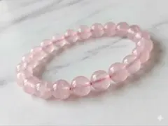 J*i様 恋愛成就と癒やし ローズクォーツ8mm 内面の美を引き出し幸せを呼び込