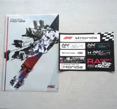 【14日まで限定価格】HONDA HRC クリアファイル ステッカー セット