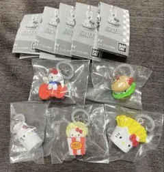 ハローキティ アメリカンデザインめじるしアクセサリー 全5種類 コンプリート