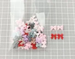 リボン パーツ ネイル アクセサリー セット