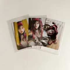村山彩希 オンラインガチャ トレカ 3種