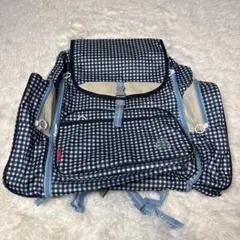 【極美品】OLIVE des OLIVE　チェック柄　大型リュックのサムネイル