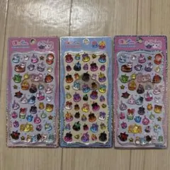 山*郎様 ほっぺちゃん プチドロップシール ステッカー 正規品 ボンボン 3枚セ