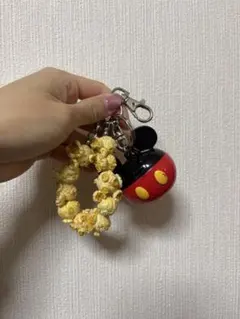 ミッキーマウス ストラップ ポップコーン
