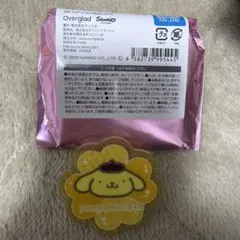 トレーディングラメアクリルクリップ　クローバー　ポムポムプリン　サンリオ