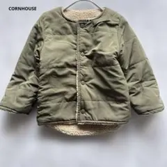 CORNHOUSE オリーブグリーン ボア裏地 ジャケット 100cm