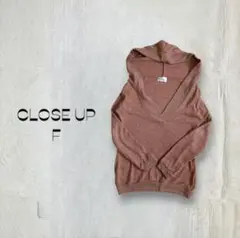 クローズアップ CLOSE UP ニットパーカー【F】フードのサムネイル