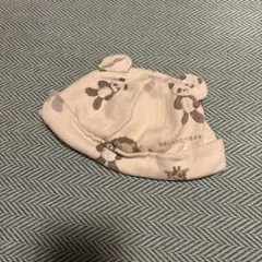 GELATO PIQUE ベビー帽子 動物柄 ベージュ