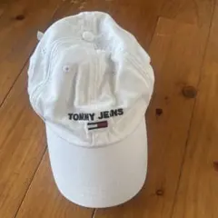 TOMMY JEANS ホワイト ベースボールキャップのサムネイル