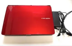 FUJITSU ノートパソコン レッド 本体 値段交渉可能 - メルカリ