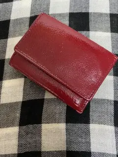 BECKER◆ベッカー◆極小財布◆レッド◆ミニ財布◆本革◆ドイツ製