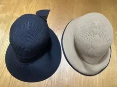 レディース 麦わら帽子 夏用 ハット セット