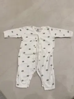 PETIT BATEAU カエル柄ロンパース 6m