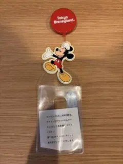☆希少　ディズニー　チケットホルダー　ミッキーレトロ☆